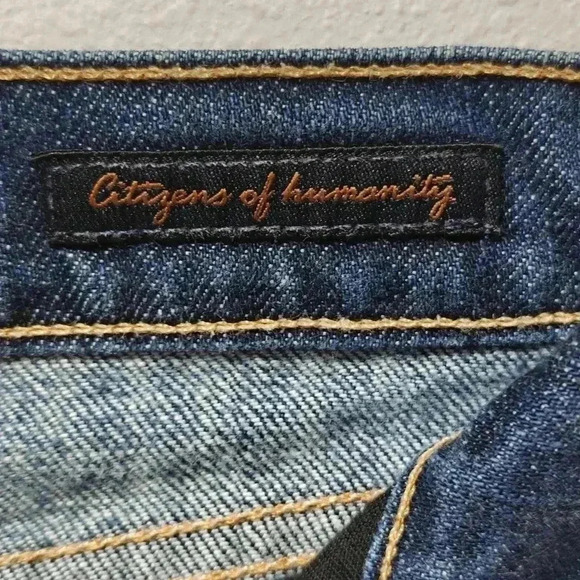 Citizens of Humanity Jeans Dita Petite Boot Cut 30 Dark Wash - Picture 7 of 12